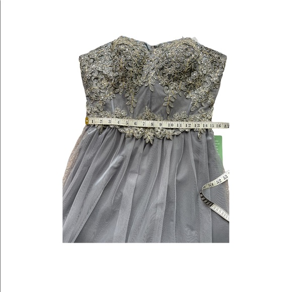 BA Nites formal prom dress strapless size 15 new with tag - Picture 14 of 16